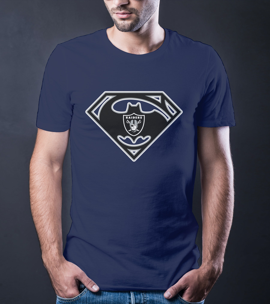 Oakland Raiders Raiders Bat Shield T-Shirt