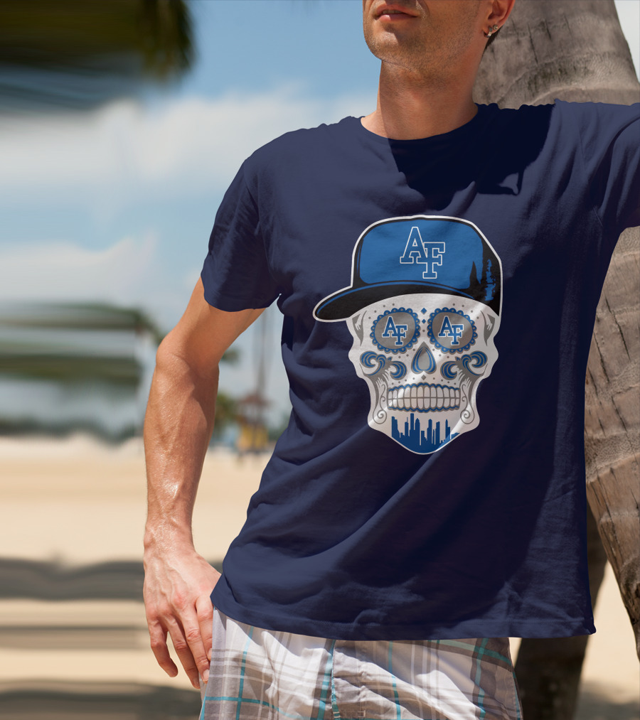 Af Air Force Falcons Skull T-Shirt