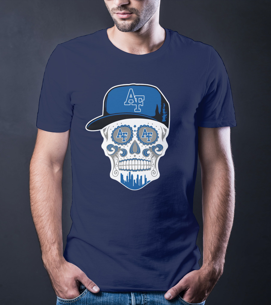Af Air Force Falcons Skull T-Shirt