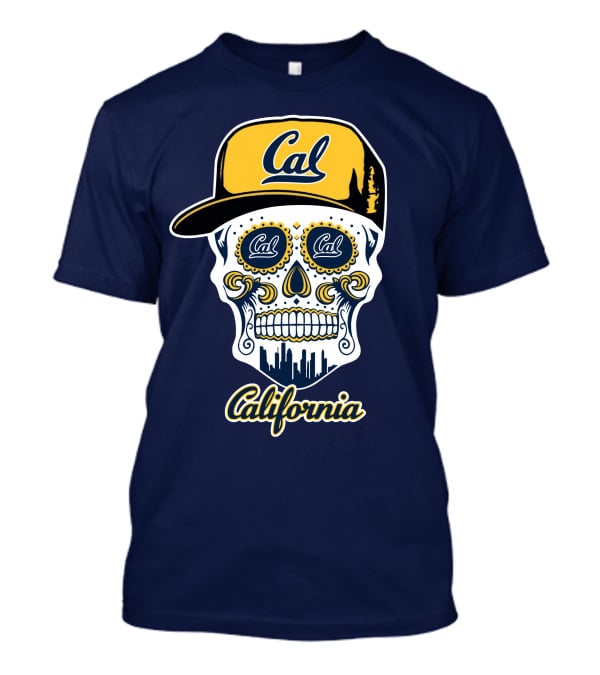 California Cal Bears Skull With Cap T-Shirt