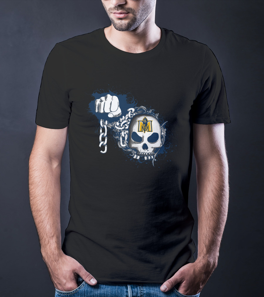 Murray State Racers Skull And Chains M T-Shirt