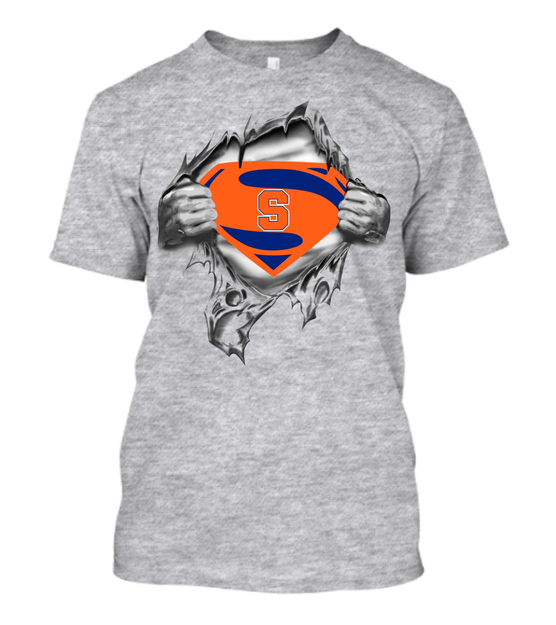 Syracuse Orange Superman Emblem Burst T-Shirt