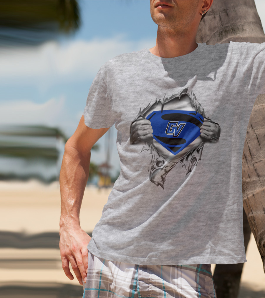 Grand Valley State Lakers Gv Superman T-Shirt