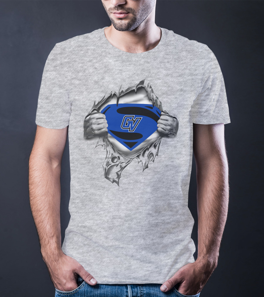 Grand Valley State Lakers Gv Superman T-Shirt