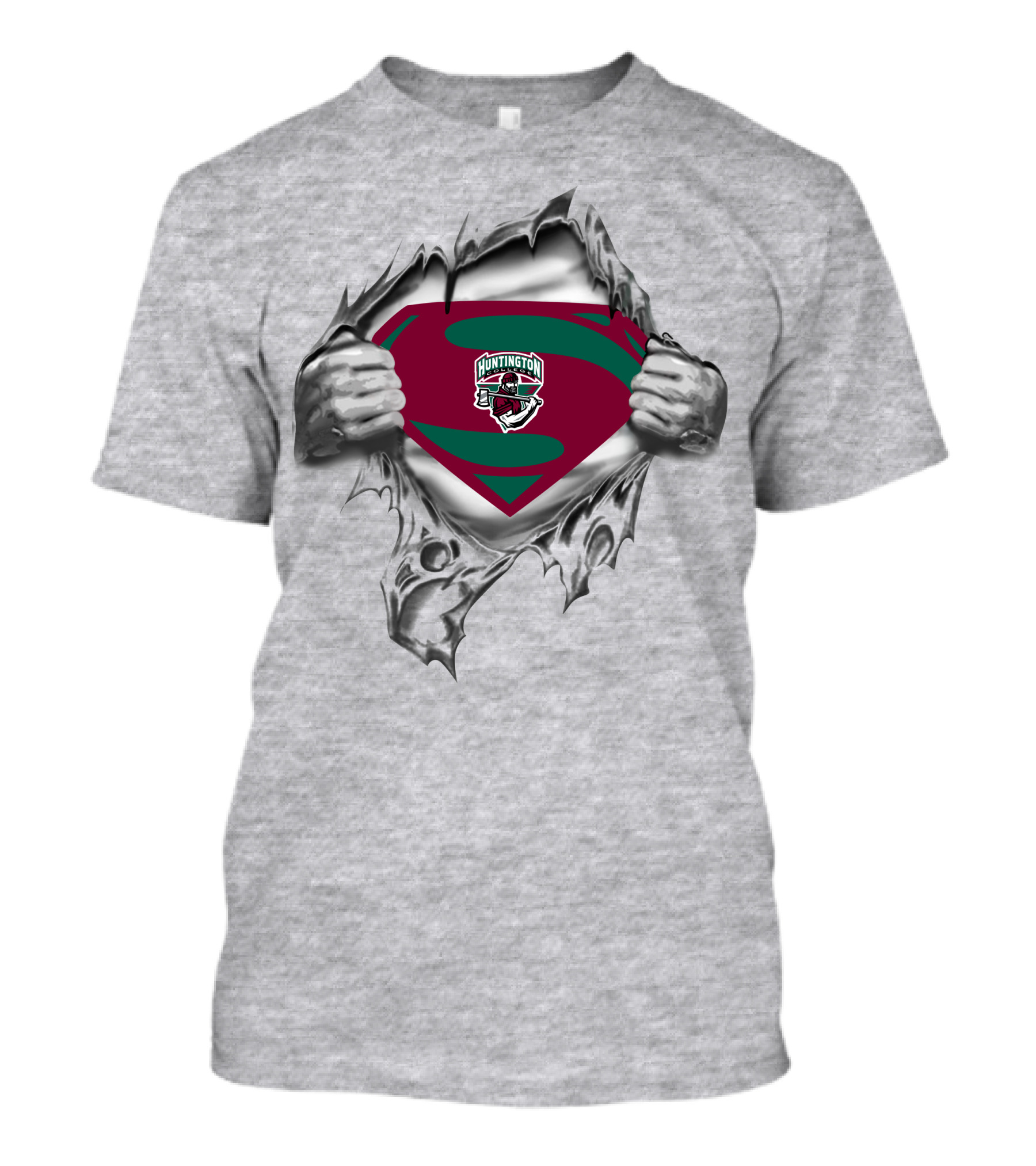 Huntington Foresters Superman Logo 241 T-Shirt
