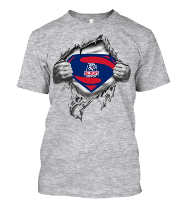 Belmont Bruins Superman Logo Tiger T-Shirt