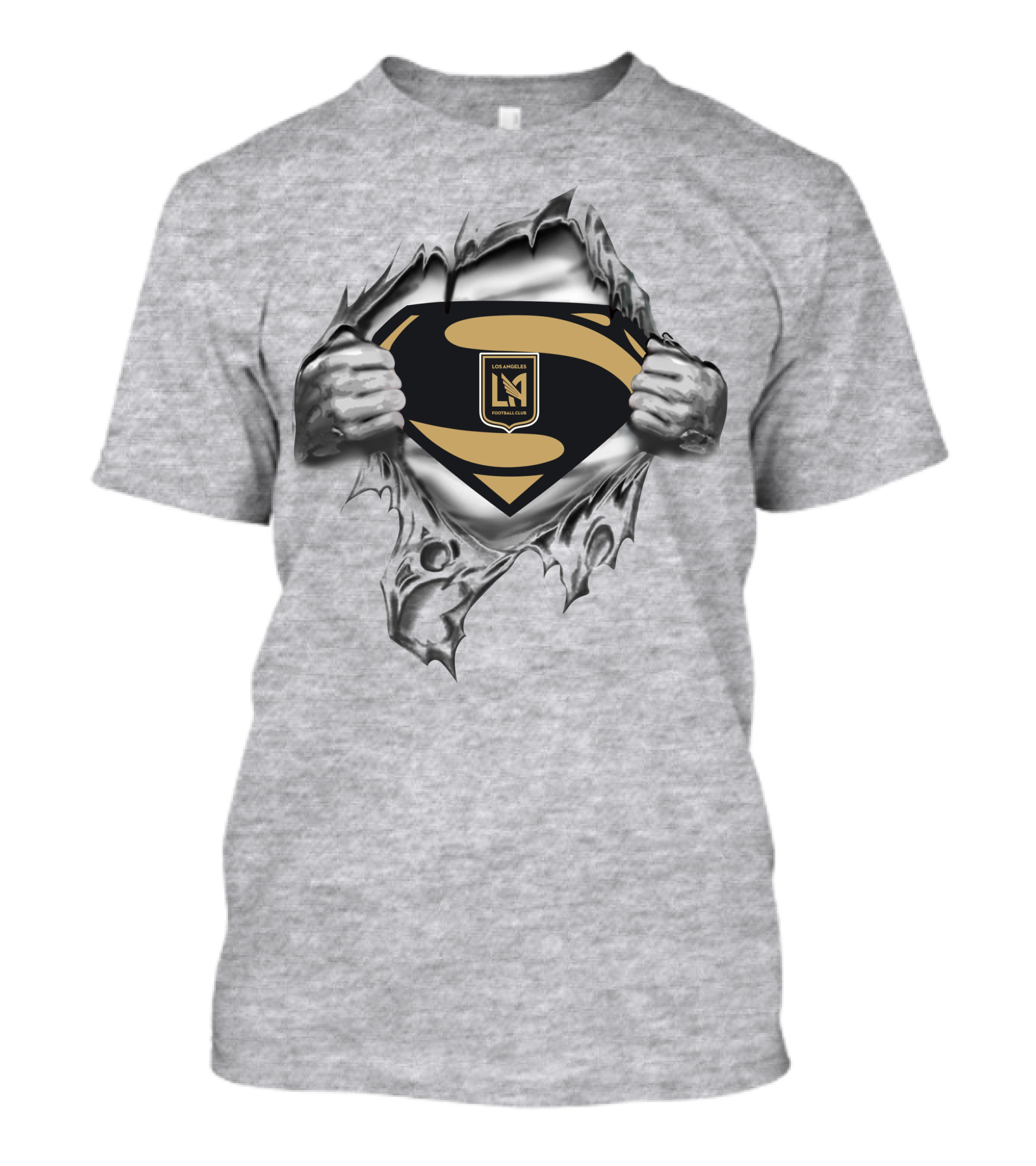 Superman Los Angeles Fc Shield Reveal T-Shirt