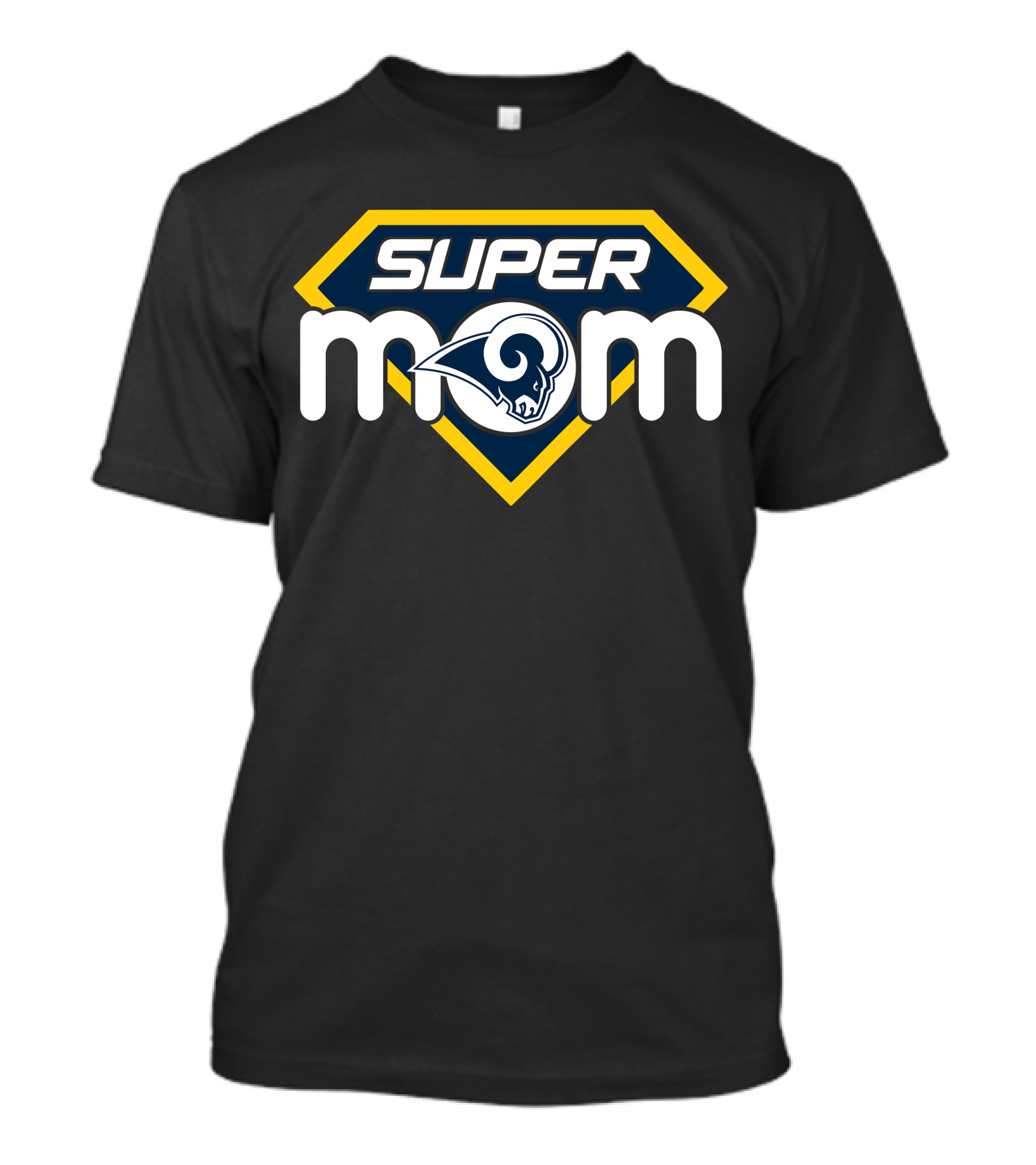 Los Angeles Rams Super Mom T-Shirt