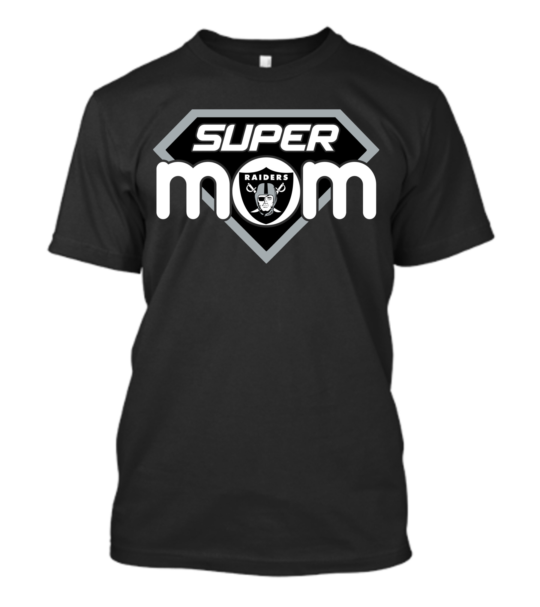 Super Mom Raiders Logo Las Vegas 18 T-Shirt