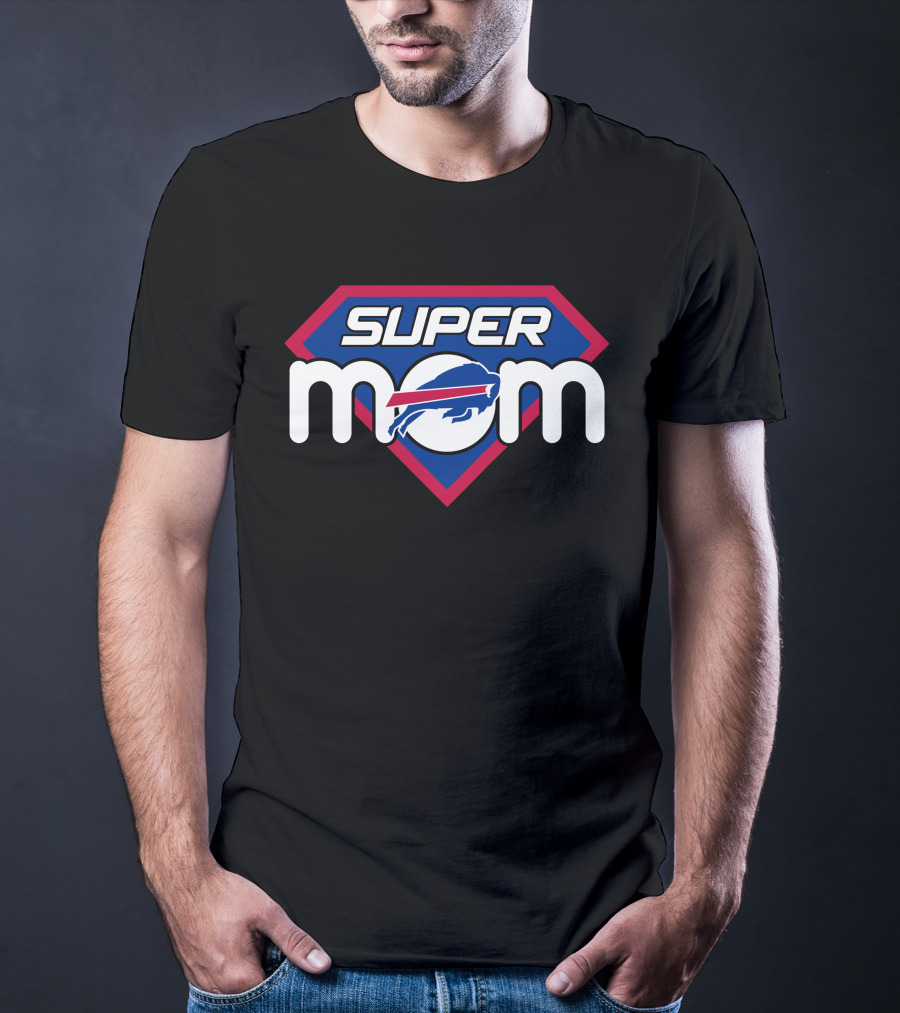 Buffalo Bills Super Mom Football Fan Heroic Style T-Shirt