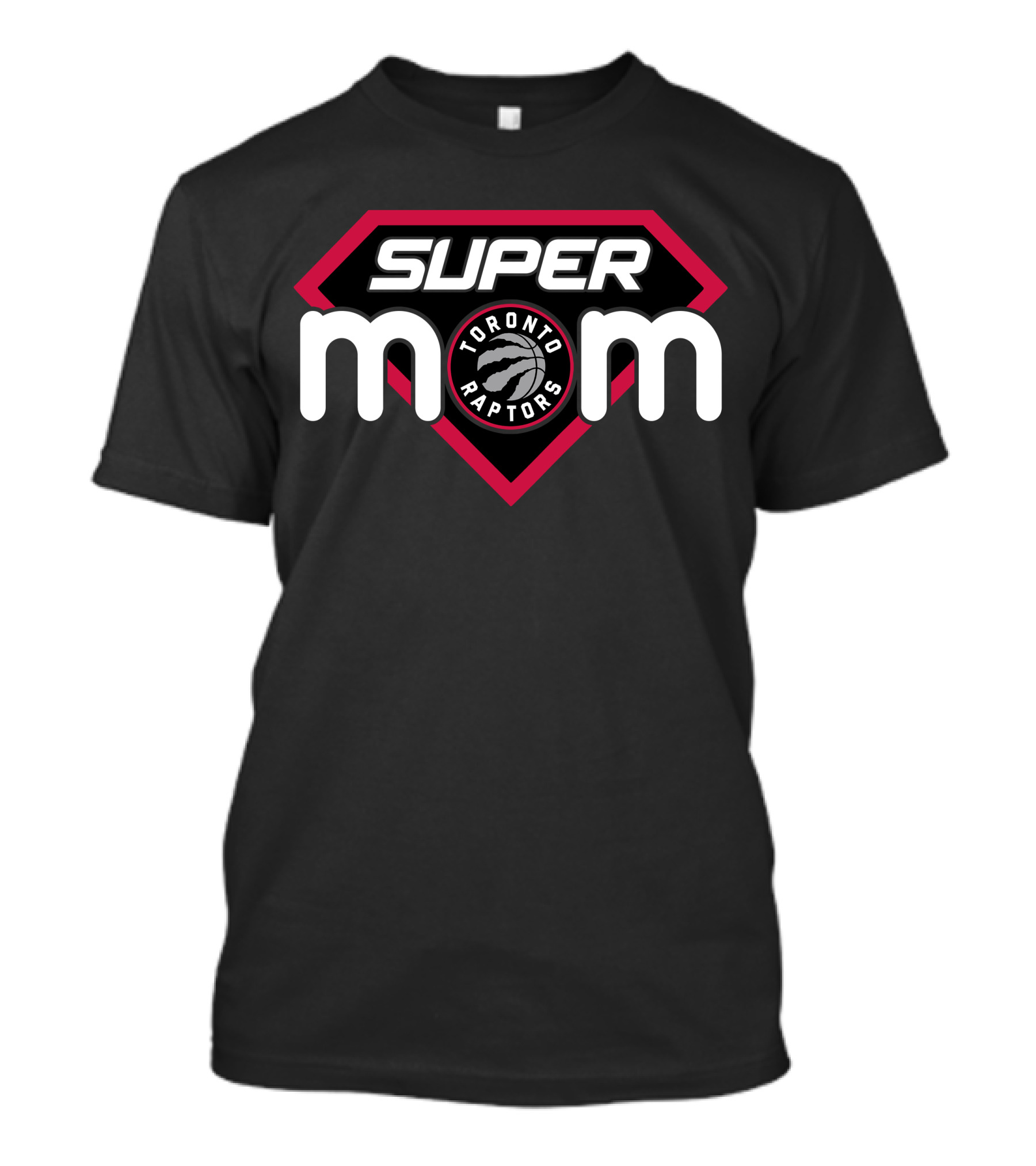 Super Mom Toronto Raptors Basketball Logo 63 T-Shirt