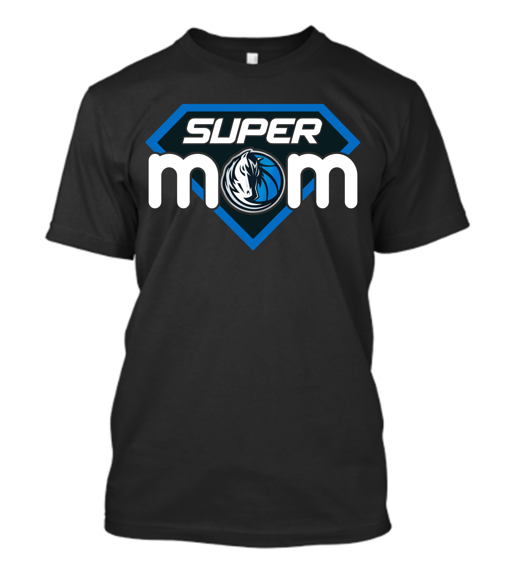 Dallas Mavericks Super Mom Hero Style T-Shirt