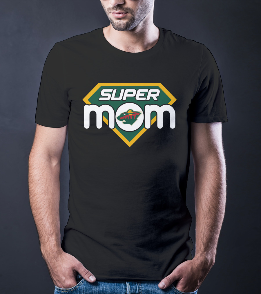 Super Mom Minnesota Wild Logo 109 T-Shirt