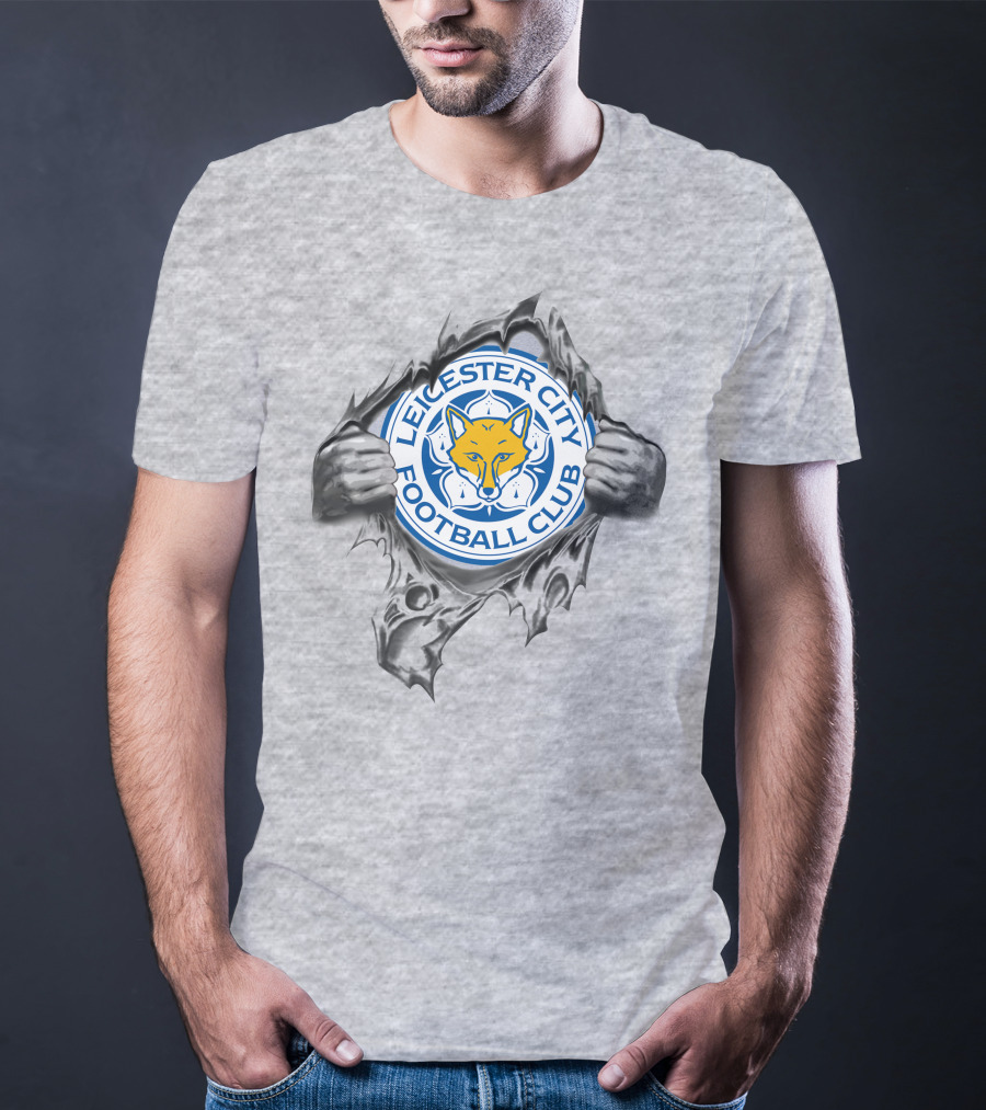 Leicester City Football Club Super Fan 285 Fox Crest T-Shirt
