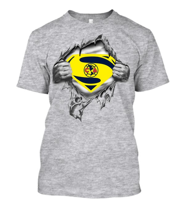 Club América Superman Logo Emblem Outfit T-Shirt
