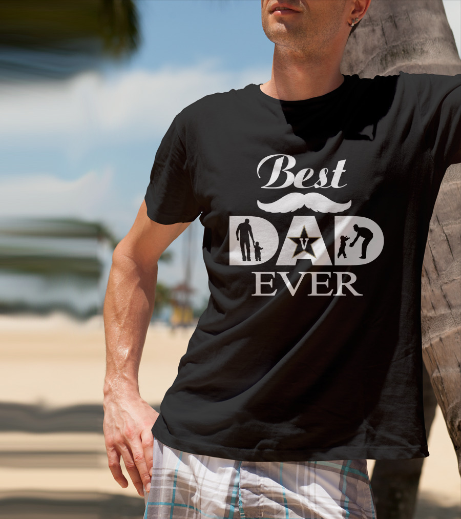 Best Vanderbilt Commodores Dad Ever T-Shirt