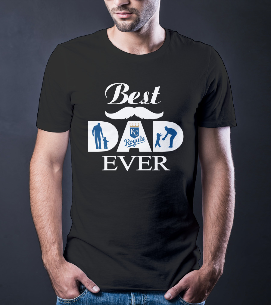 Best Dad Ever Kansas City Royals 229 T-Shirt