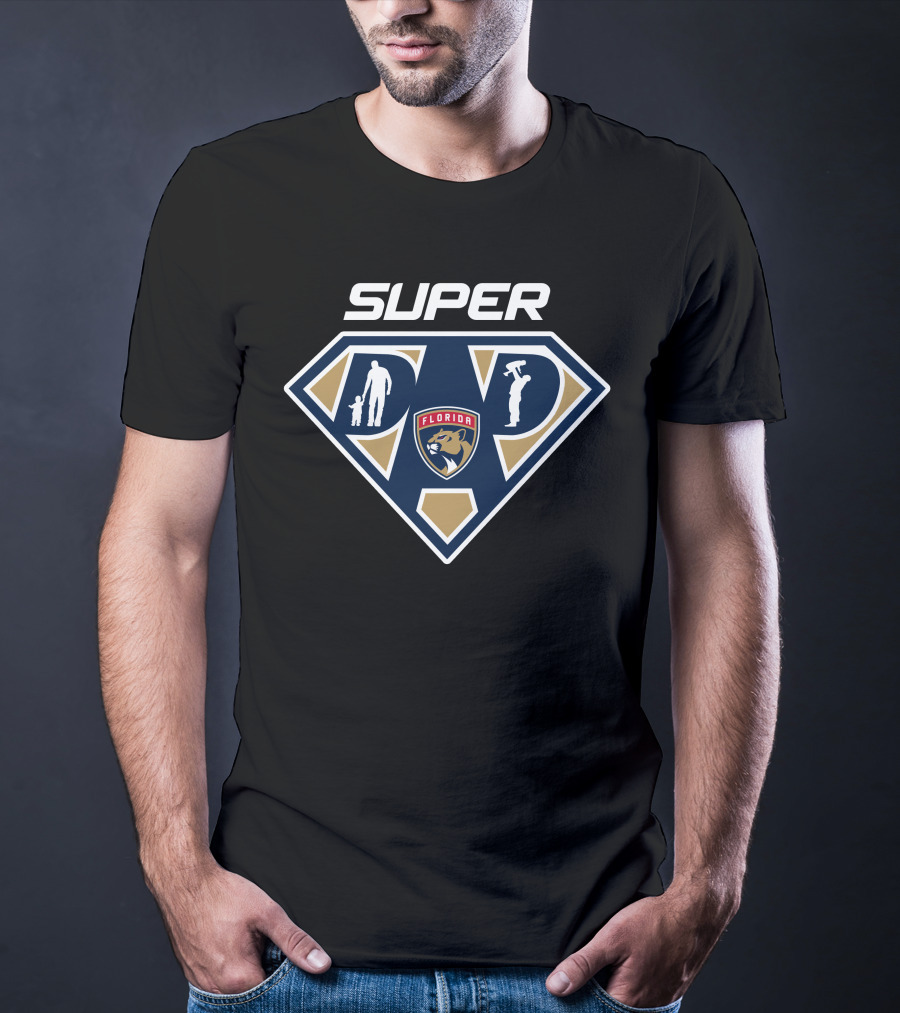 Super Dad Florida Panthers T-Shirt