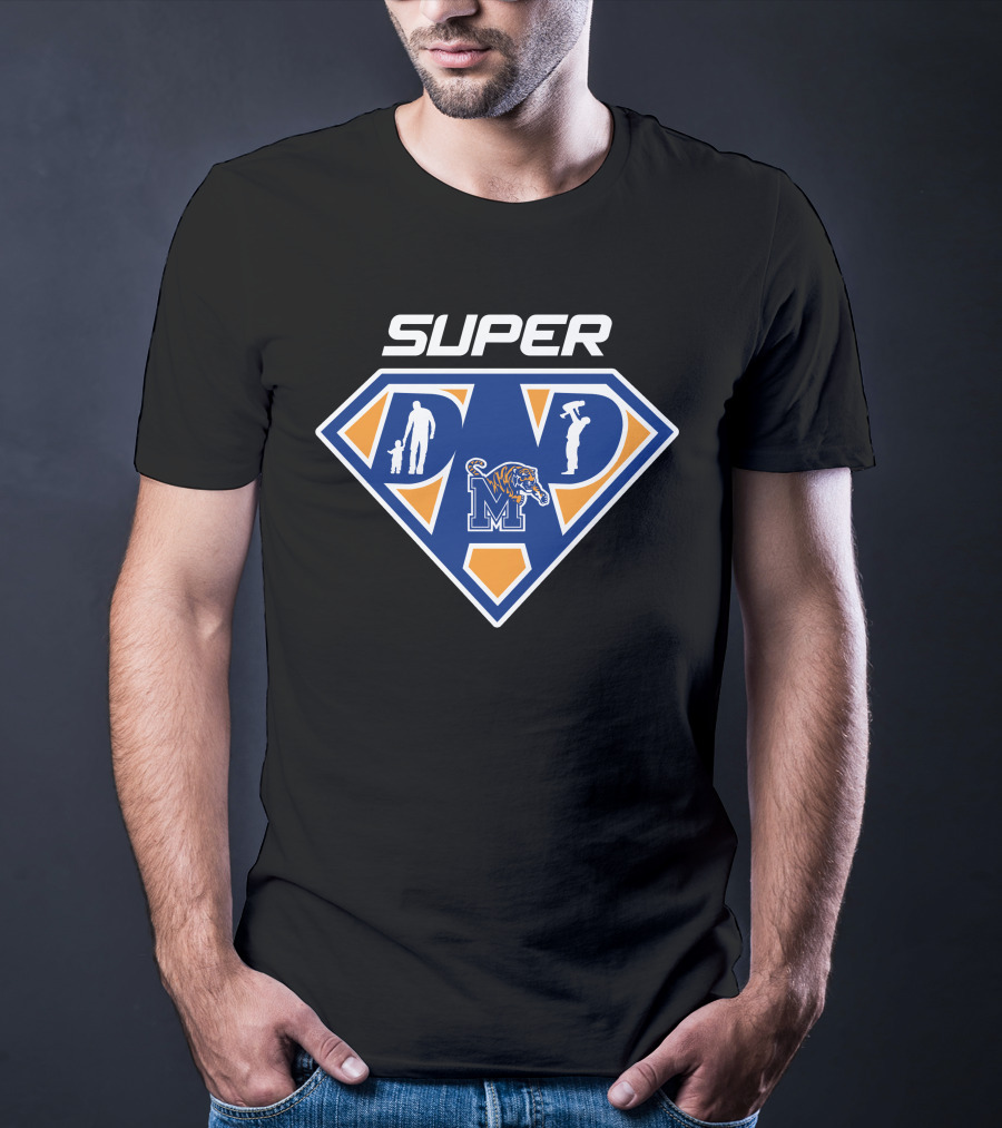 Super Memphis Tigers Dad T-Shirt