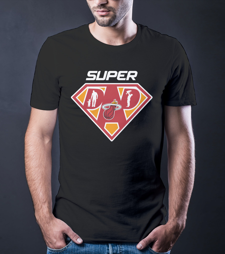 Super Miami Heat Dad T-Shirt