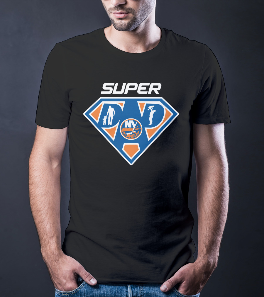Super Dad New York Islanders Hero T-Shirt