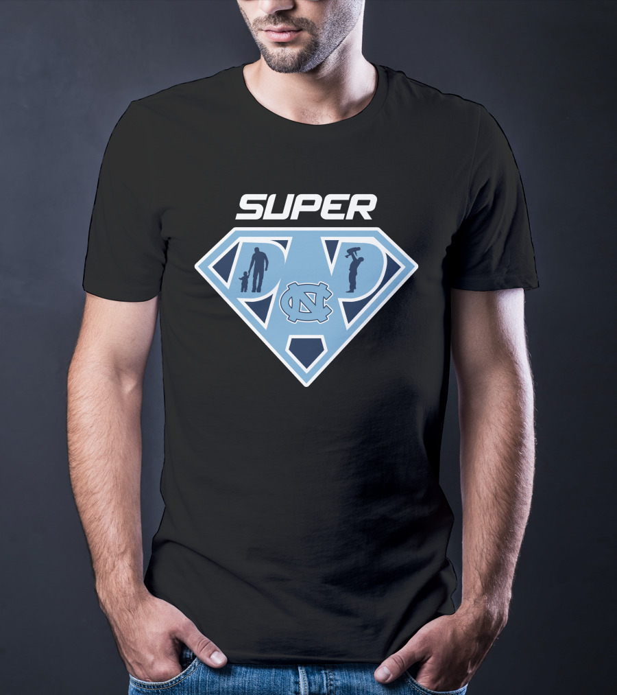 Super Dad North Carolina Tar Heels T-Shirt