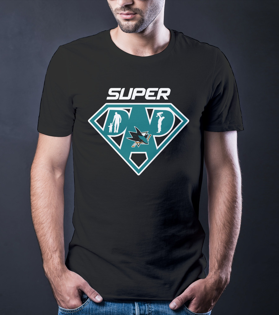 Super Dad San Jose Sharks T-Shirt