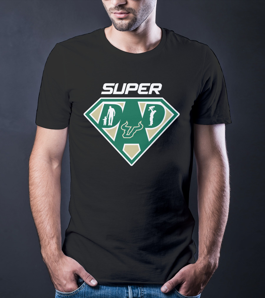 Super Dad South Florida Bulls Dad Hero T-Shirt