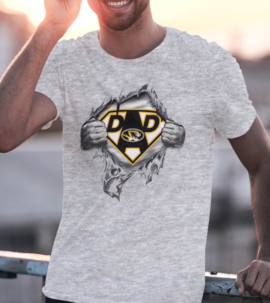 Super Dad Missouri Tigers 111 T-Shirt
