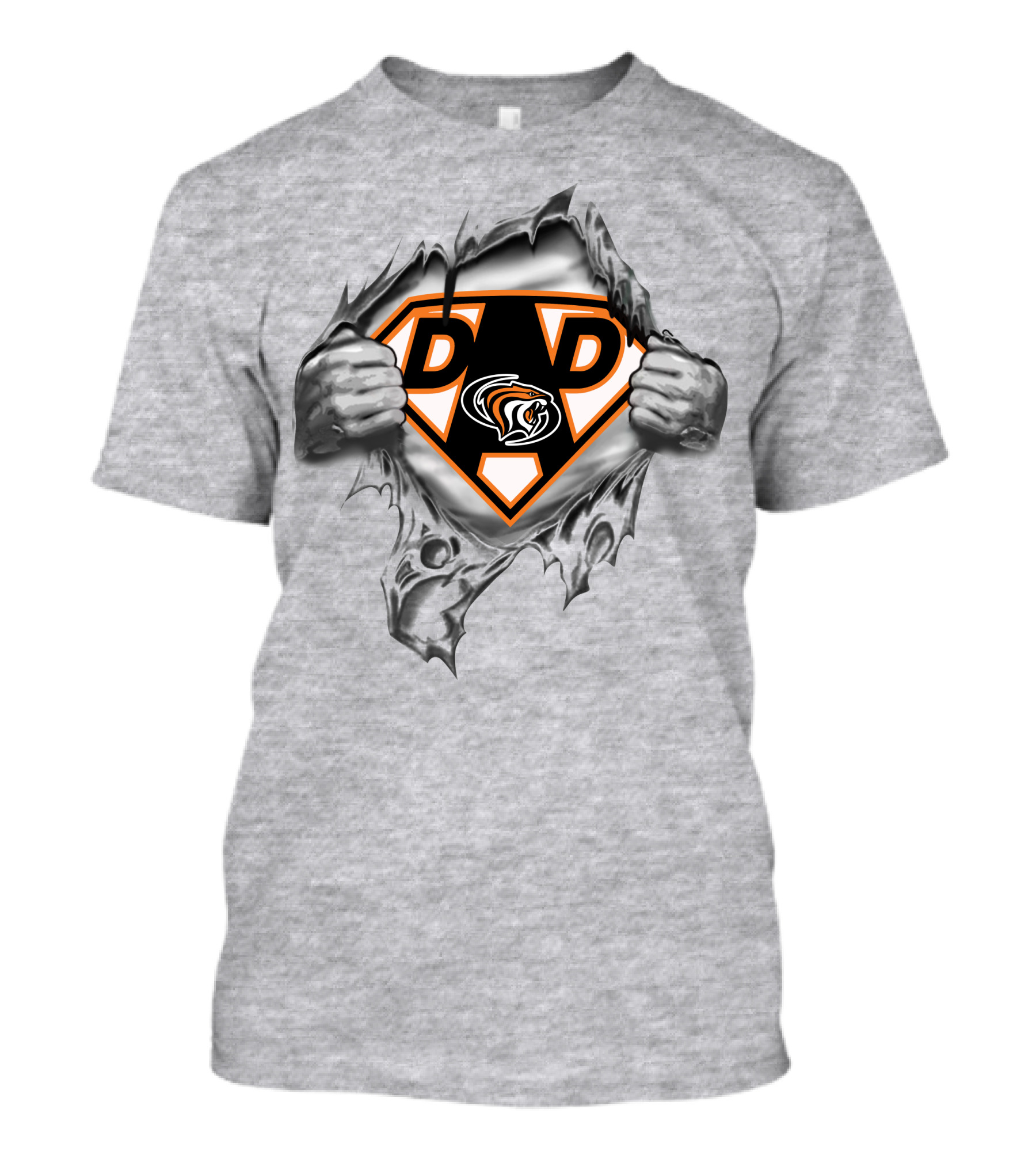 Pacific Tigers Super Dad 179 T-Shirt