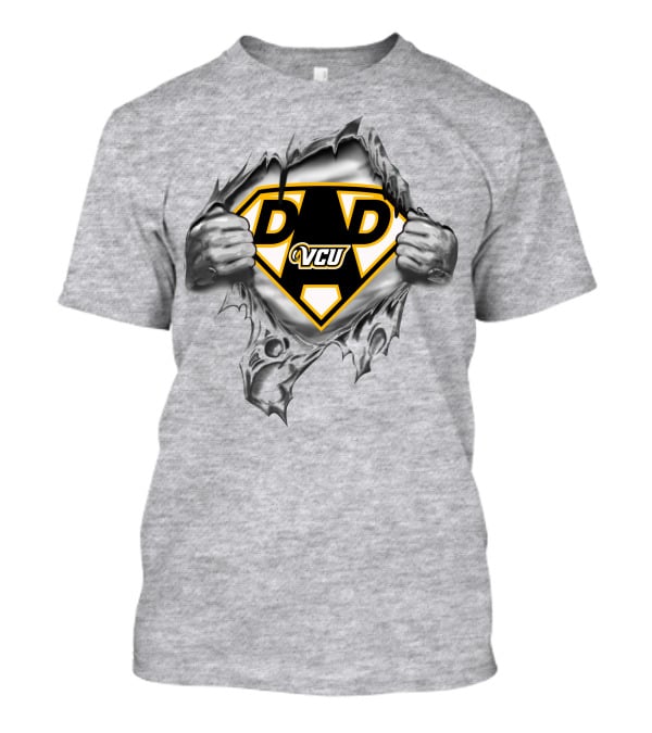 Vcu Rams Super Dad Superman T-Shirt