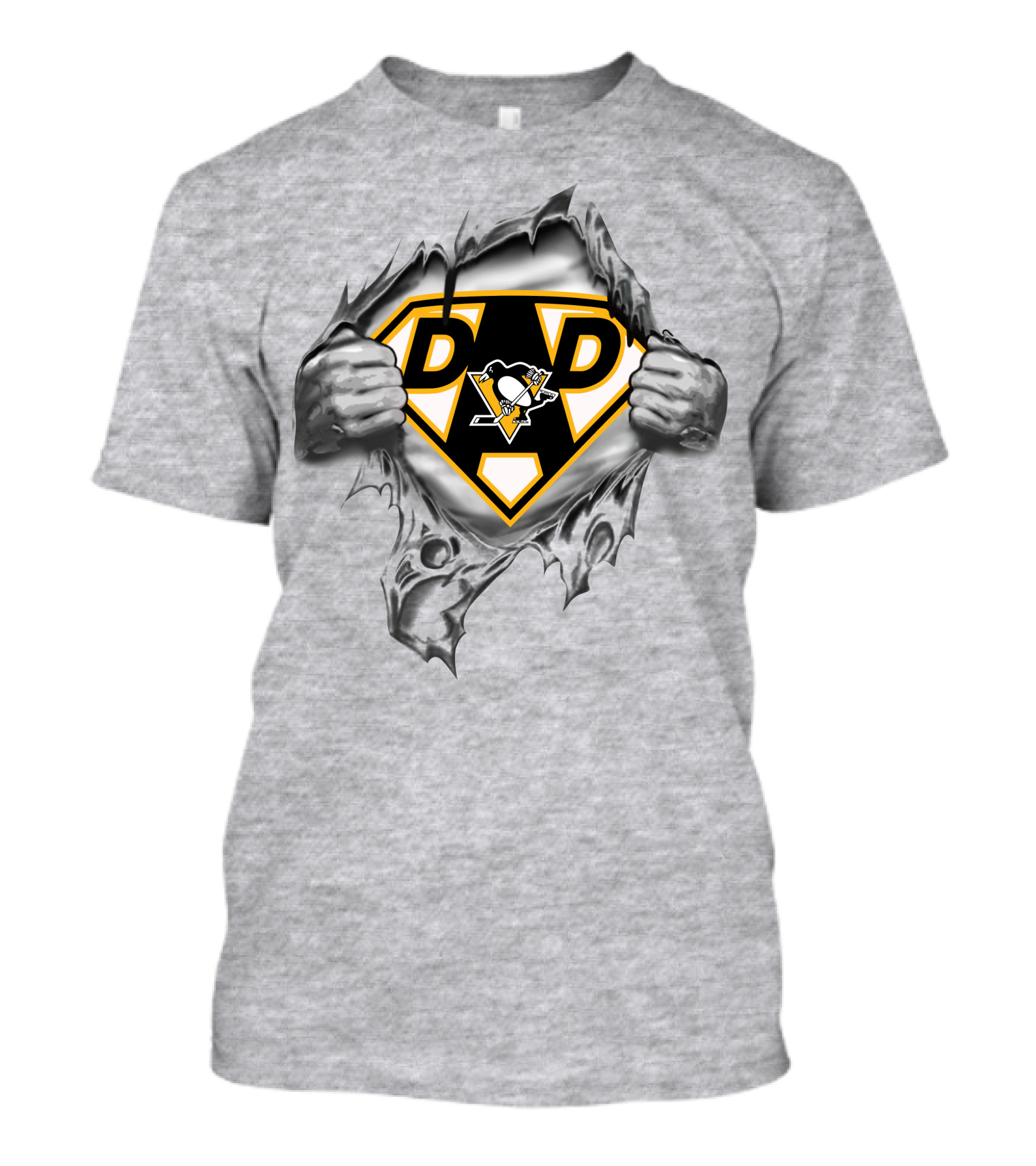 Pittsburgh Penguins Super Dad 284 Nhl Fan T-Shirt