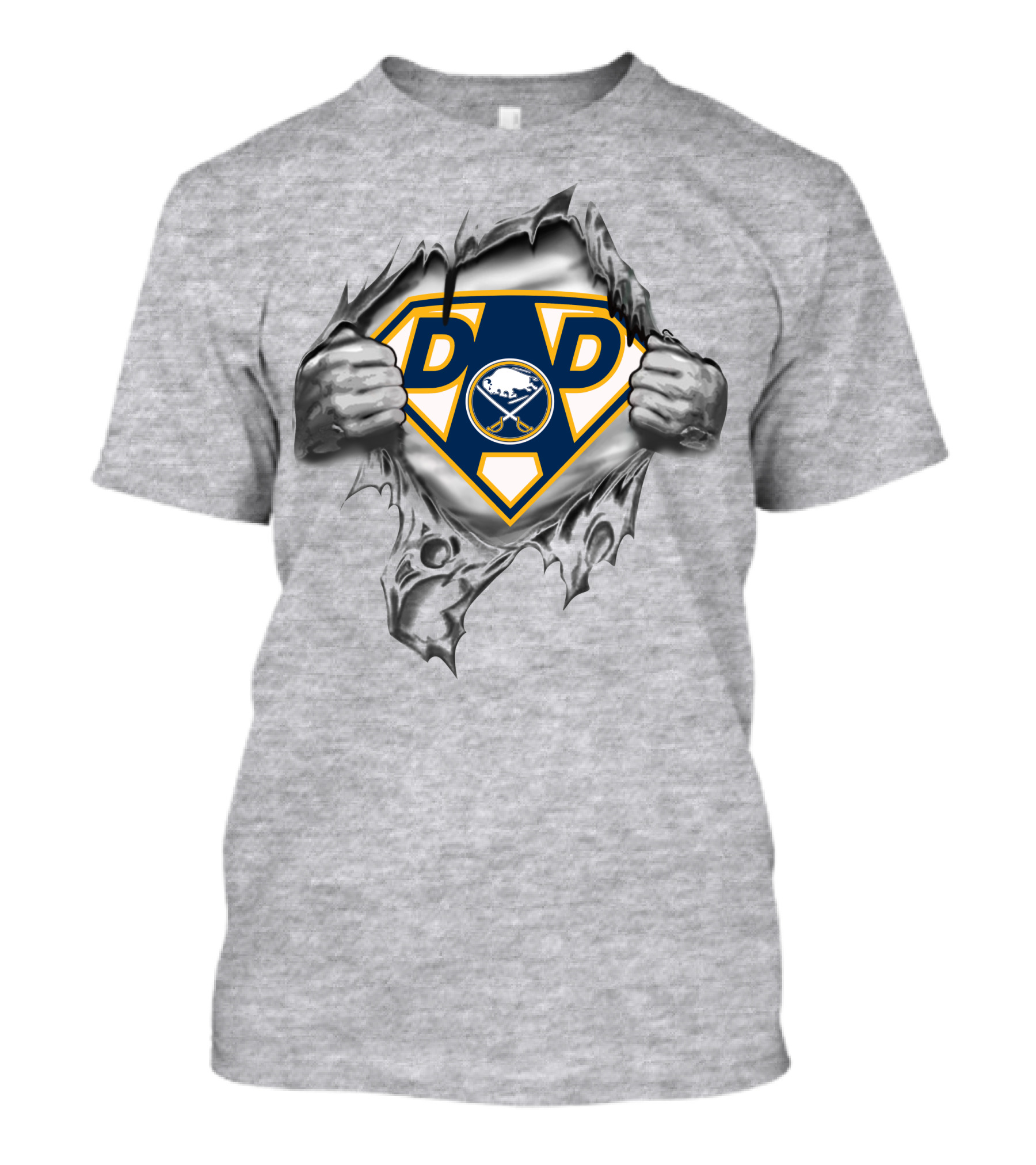 Buffalo Sabres Super Dad Hero T-Shirt