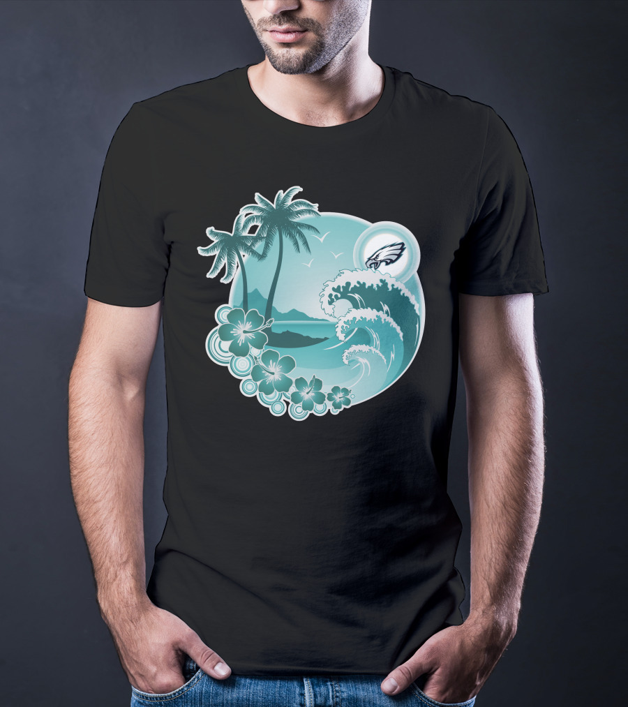 Philadelphia Eagles Tropical Holiday T-Shirt
