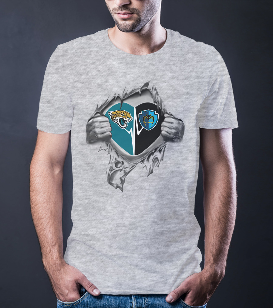 Jaguars Tampa Bay Mutiny It's In My Heart T-Shirt