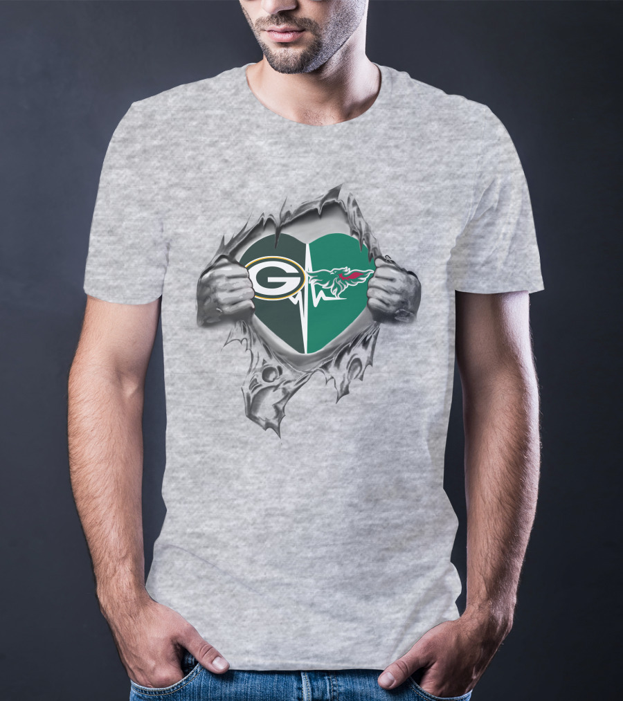 Packers Green Bay Phoenix It's In My Heart T-Shirt