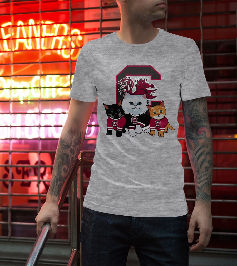 South Carolina Gamecocks Mascot C Cats T-Shirt