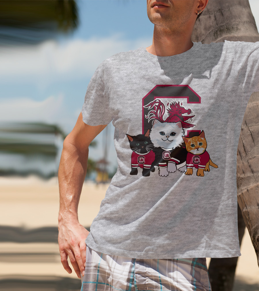 South Carolina Gamecocks Mascot C Cats T-Shirt