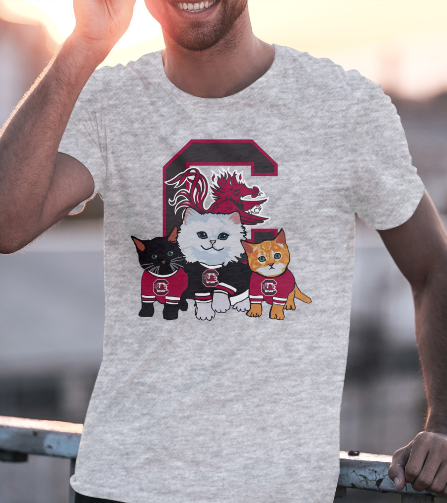 South Carolina Gamecocks Mascot C Cats T-Shirt