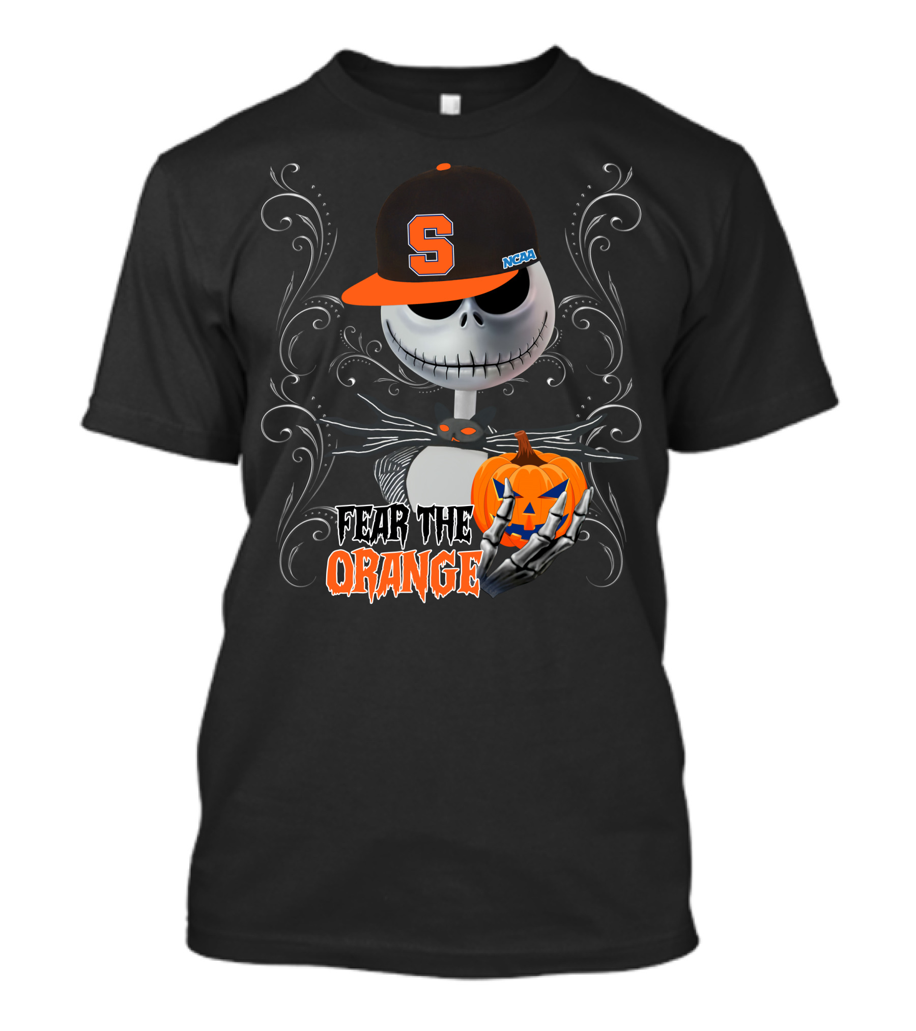 Fear The Orange Syracuse NCAA Jack O' Lantern T-Shirt