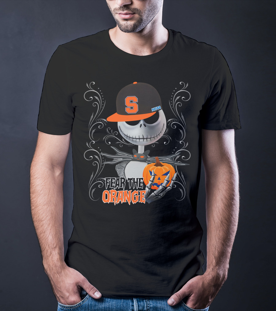 Fear The Orange Syracuse NCAA Jack O' Lantern T-Shirt