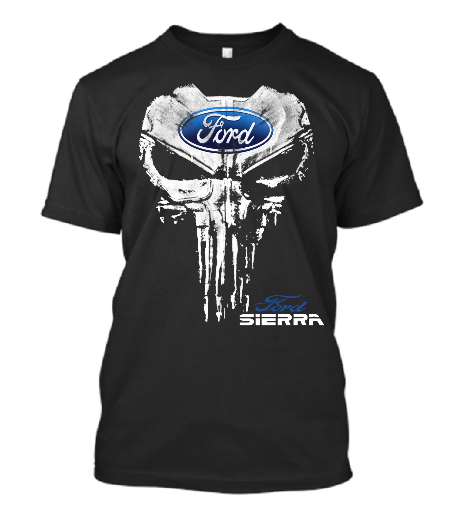 Ford Sierra Skull Emblem T-Shirt