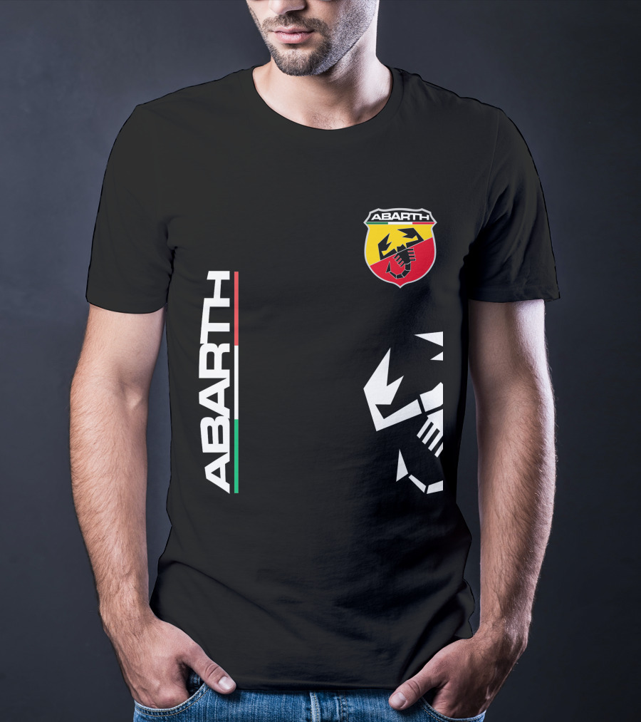 Abarth Scorpion Logo Tricolore T-Shirt