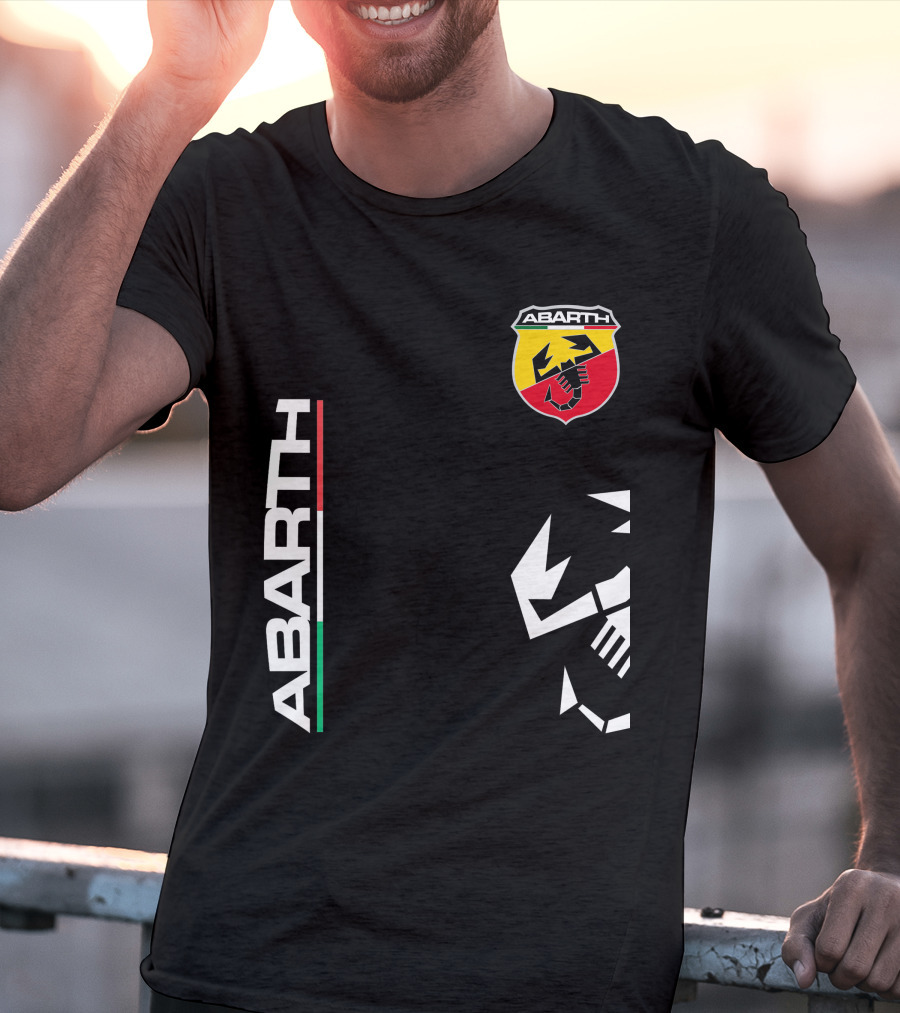 Abarth Scorpion Logo Tricolore T-Shirt
