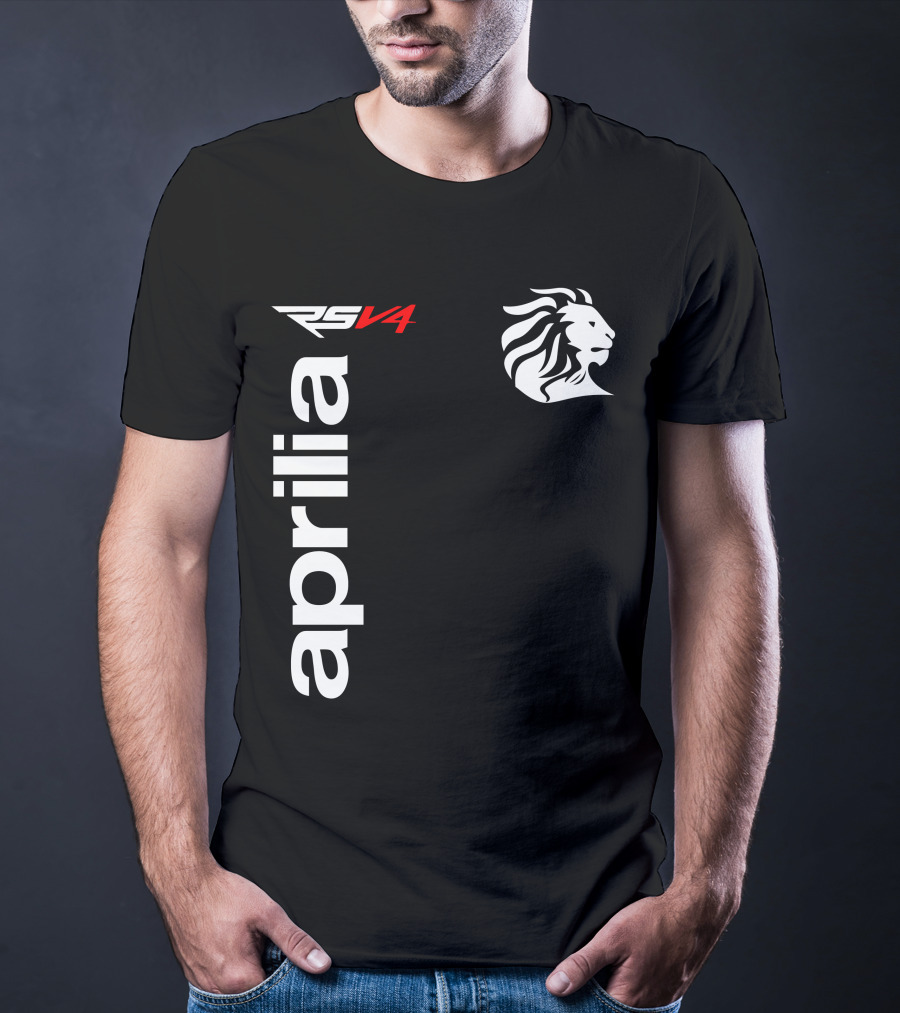 Aprilia RSV4 Lion Emblem T-Shirt