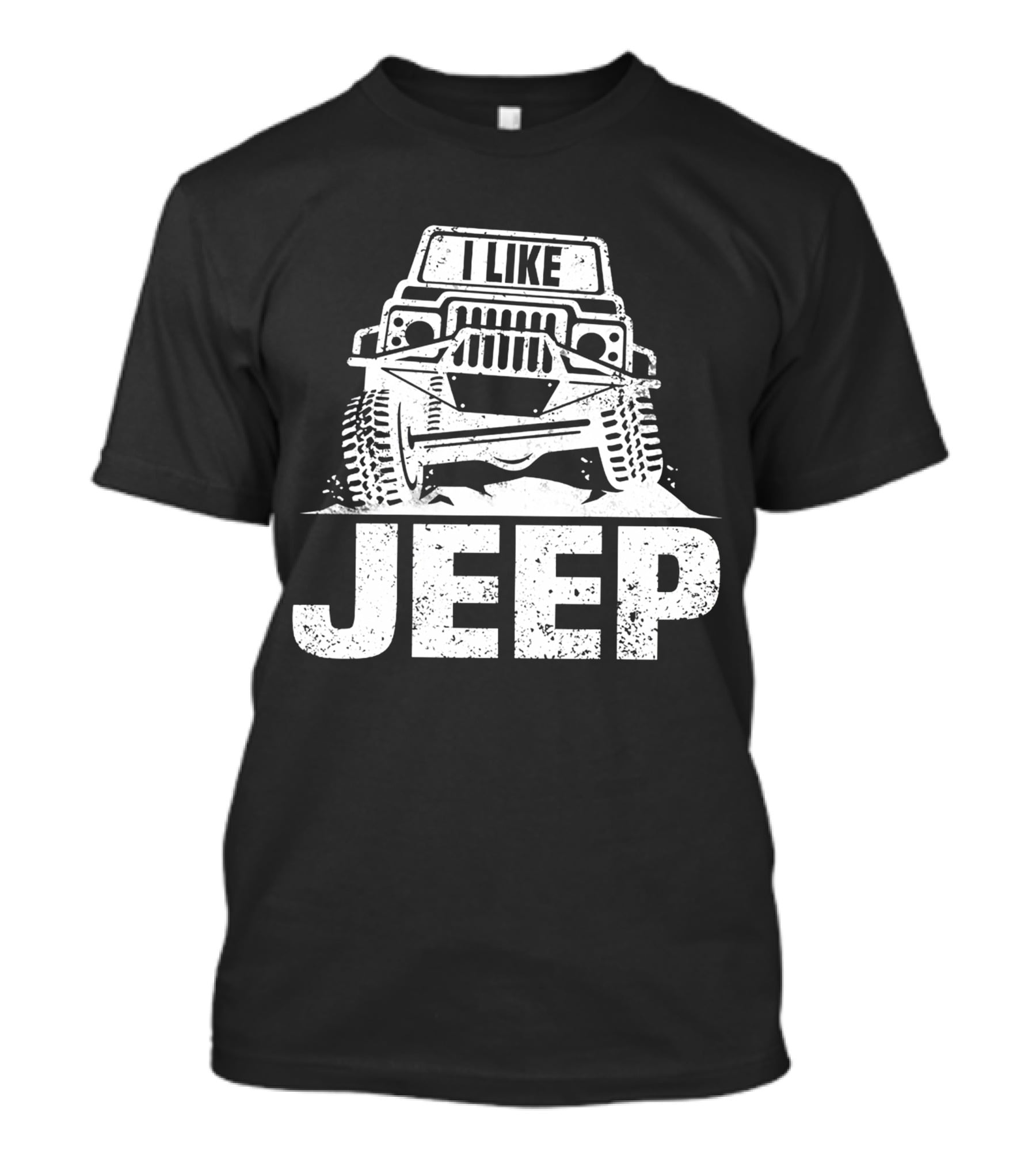 I Like JEEP Rugged Adventure 4x4 Offroad T-Shirt