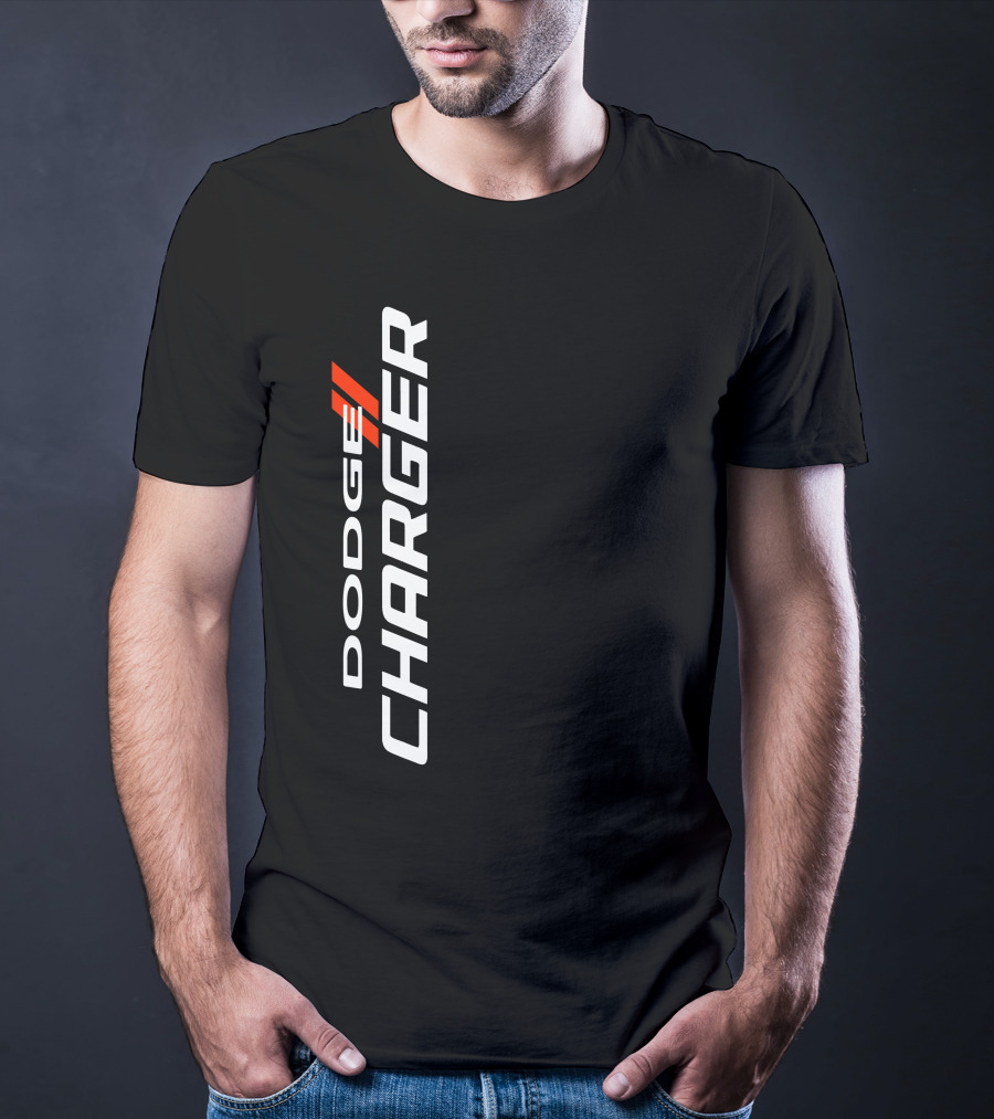 Dodge Charger Vertical Performance Stripe T-Shirt