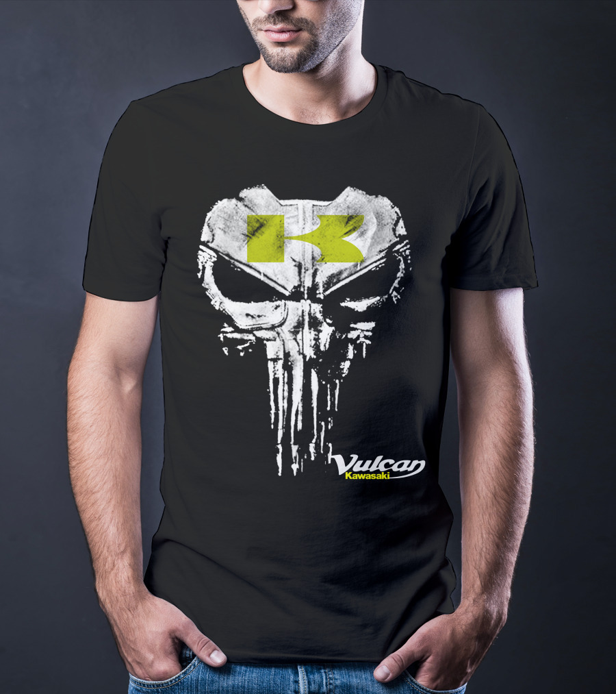 Kawasaki Vulcan Skull Icon 01 T-Shirt