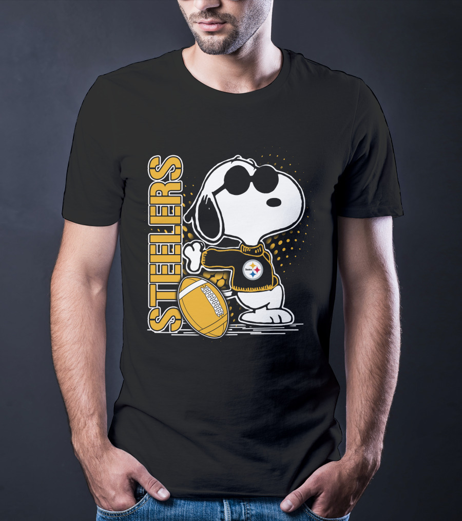 Steelers Snoopy Football Team T-Shirt