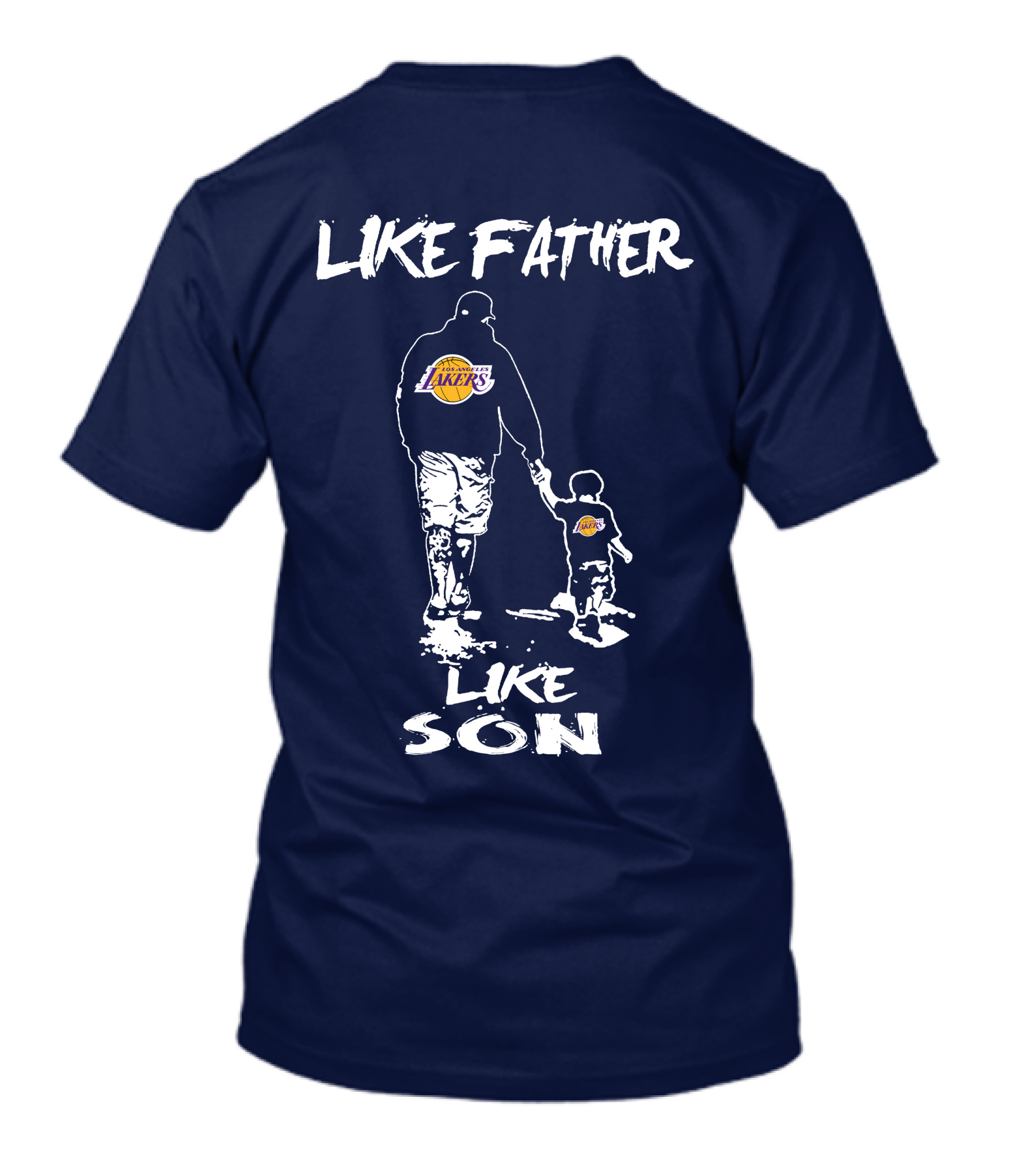 Like Father Like Son Los Angeles Lakers T-Shirt